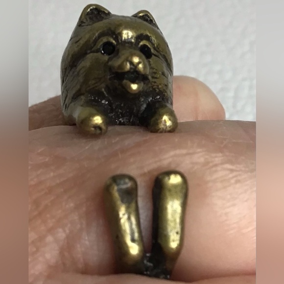 CUTE LITTLE PUPPY RINGS - Picture 2 of 10